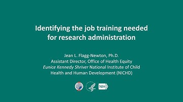 Identifying the Job Training Needed for Research Administration