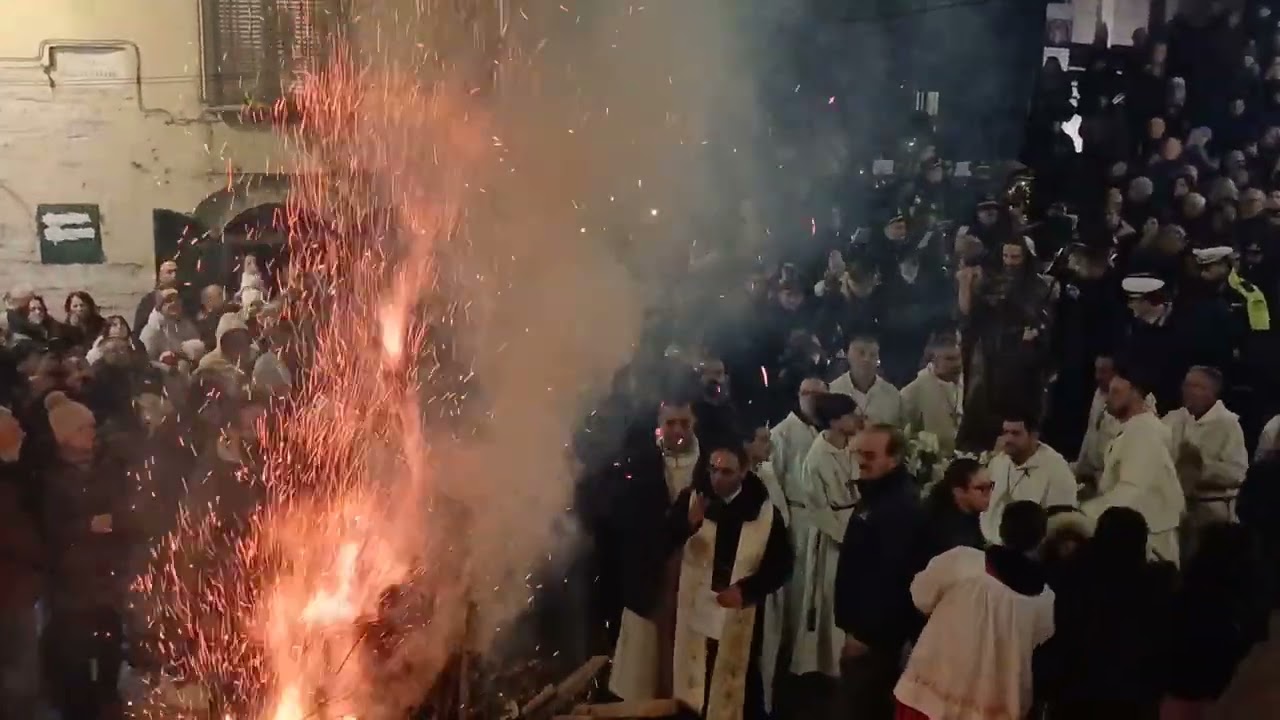 Festa di Sant'Antonio Abate processione Campagna 2026 parte1 