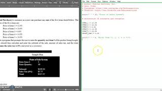 How To Create a Simple Point of Sales System Using Python | 3  [Part 1] - Fedorae Education