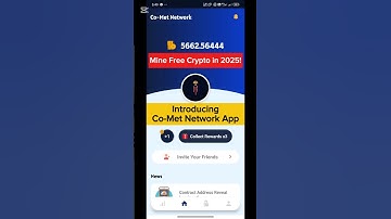 Top Free Mining App 2025 🚀 | Co-Met Network Mining App | How to Use Co-Met Network | Early Stage 🔥