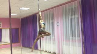 Olga Biserova Scorpions Pole Sance Latvia Rīga 2018