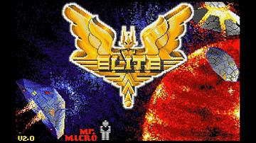Elite (Amiga 50Hz) - Intro / Attract Mode