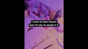 Learning Dutch in my head: fluent ✅Speaking Dutch out loud: error 404 😅#LanguageLearning