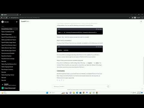python 2 uninstall mac
