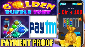golden bubble sort app se Paise kaise kamaye bubble game earning🤔