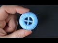 Как вязать пуговицу на кольце   Crochet buttton