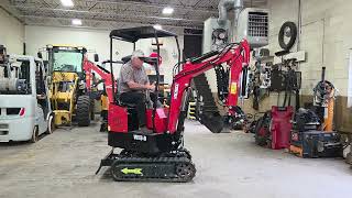 2025 VICSEC VC13 Mini Excavator - Brand New For Sale $5900 | Jaw Sales | Hollis NH # 603-598-1300