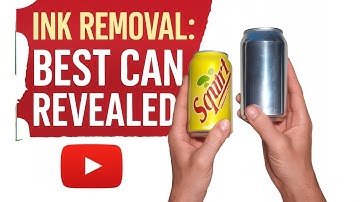 How to Remove Ink From Soda Cans? BEST CAN revealed for this DIY hack!