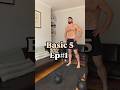 #Basic5 #KettlebellTraining #FunctionalFitness #StrengthTraining #fullbodyworkout