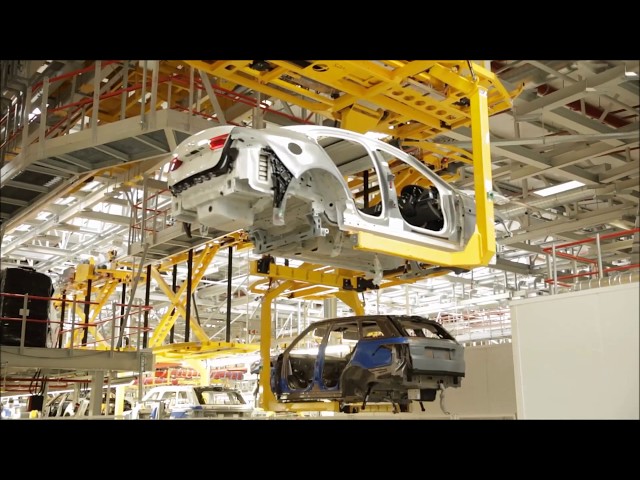 Jaguar XE Production at Solihull class=