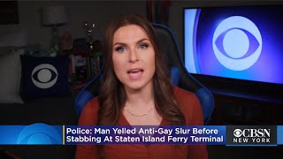 Police: Man Yelled Anti-Gay Slur Before Stabbing At Staten Island Ferry Terminal