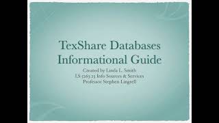 Celebrity TexShare Databases Instructional Session Wealth