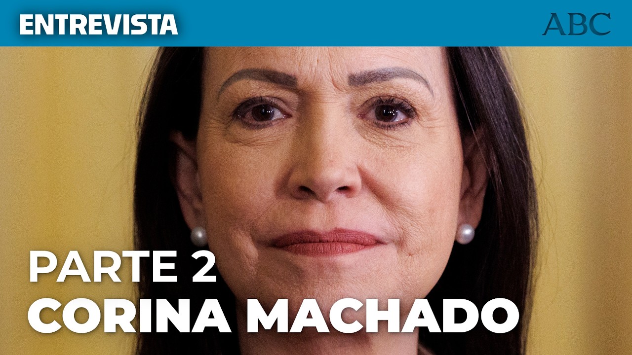 CORINA MACHADO: «La SALIDA de VENEZUELA fue MUY DURA»