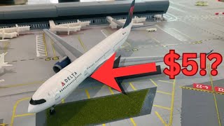 How I Only SPENT $5 On Model AIRPLANES | Tabletop Aviation 