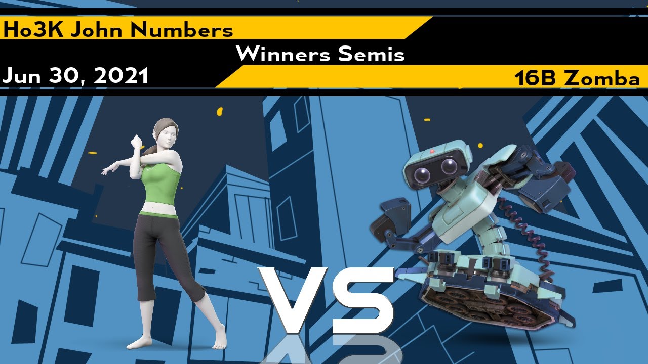 [Smash Ultimate] Xeno205 (W.Semis) - 16B  Zomba vs Ho3K  John Numbers