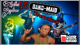 Band-Maid Overrated? | Reaction | "Real Existence LIVE" [SPiLLED REACTION]