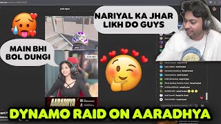 Dynamo Funny Raid On Aaradhya 🤣 | Hydra dynamo Raid | Aaradhya Gaming