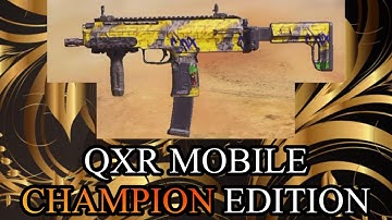 Champion Attachments | QXR STREET CRED LATAM COD Mobile Edition