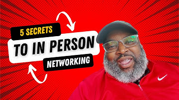 5 Secrets to Successful Networking at In-Person Events