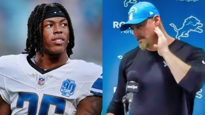 Dan Campbell's HUGE STATEMENT on Jahmyr Gibbs EXPOSING sensitive Lions  information - YouTube