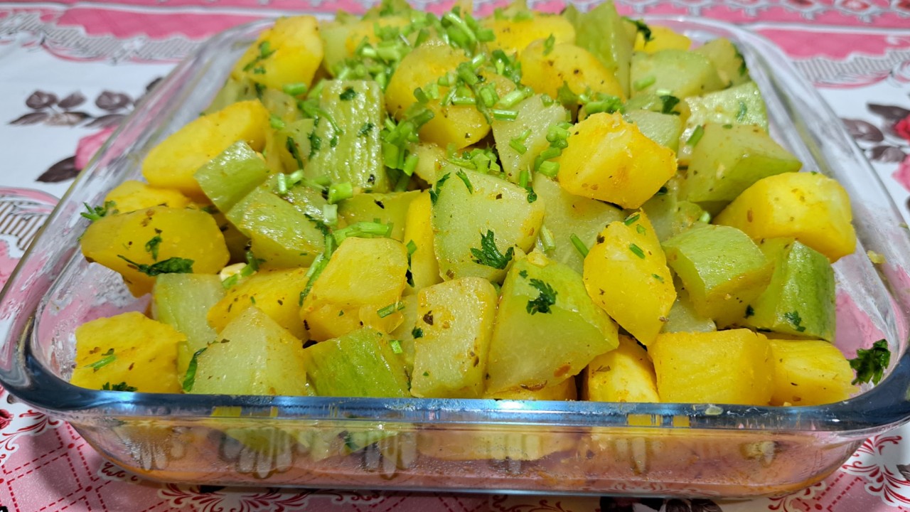 ✅CHUCHU REFOGADO COM BATATA DOCE COMO FAZER?