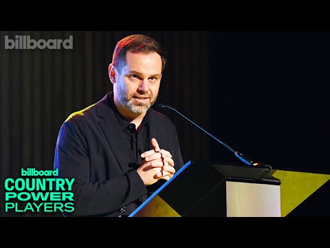 Seth England Accepts the Executive of The Year Award | Billboard Country Power Players 2024