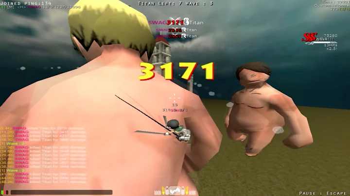 [AoTTG] Xtreme in 17Hits [WorldRecord] Special for...