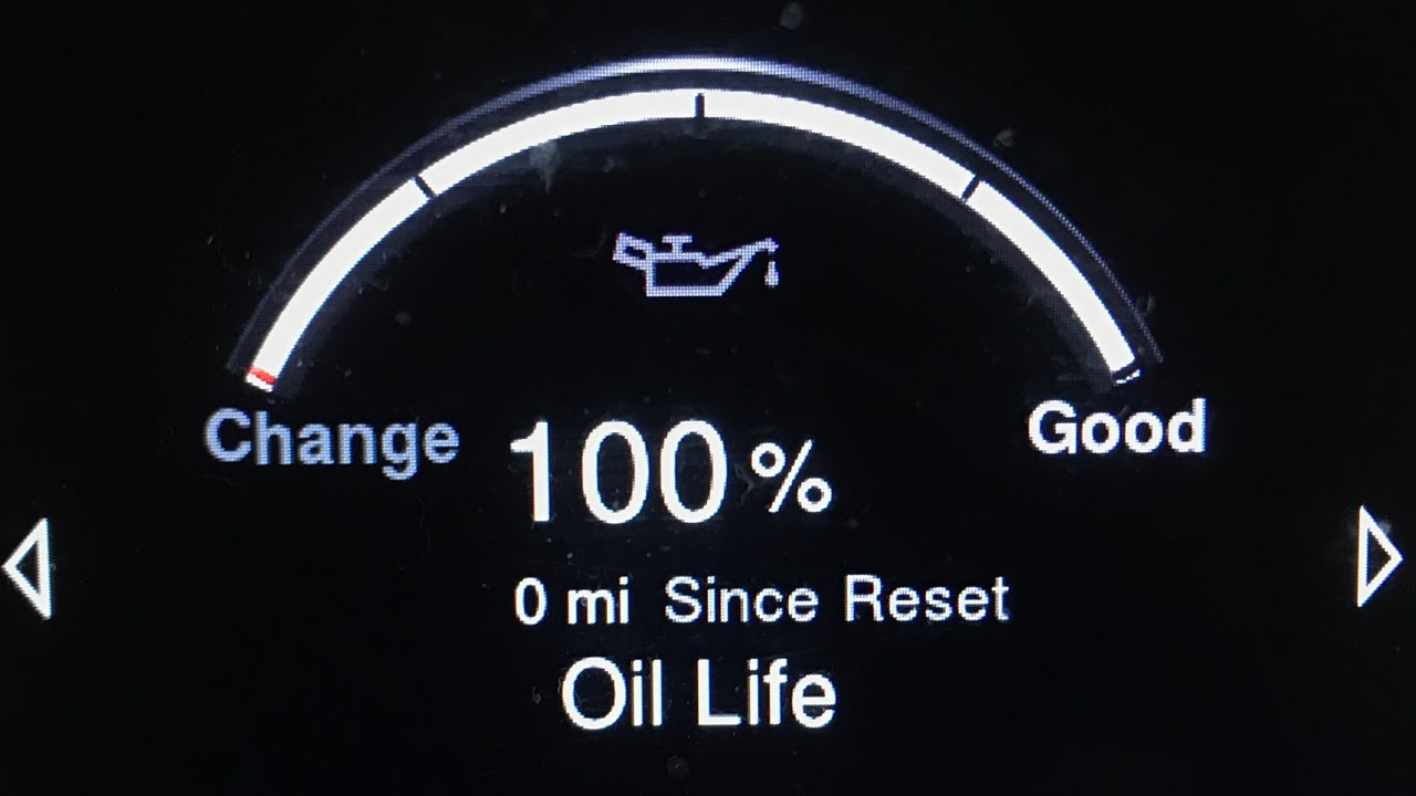 Reset Oil Life Gauge - Grand Cherokee WK2 How To - YouTube