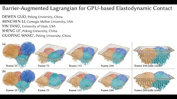 [SIGGRAPH Asia 2024] Barrier-Augmented Lagrangian for GPU-based Elastodynamic Contact