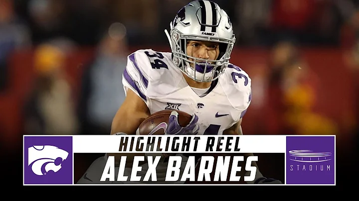 Alex Barnes Kansas State Football Highlights - 201...