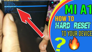 Mi A1 Hard Reset || Pattern unlock || Factory Data Reset of android one [Hindi  हिंदी ] 🔥
