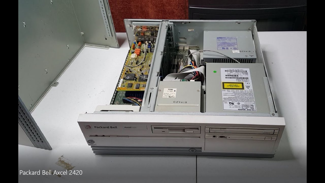 Retro Computer Salvage Finds Packard Bell Axcel 2420 from 1995 YouTube
