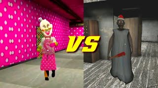 Granny Vs Barbie Ice Scream || The chasing of granny and Barbie Ice Scream screenshot 2