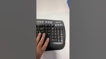 Microsoft Wireless Desktop Elite Keyboard Model 1011 Missing Dongle