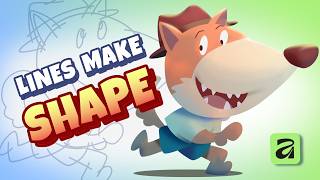 Use Lines to Build Shapes in Affinity