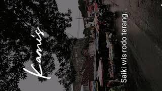 Status wa terbaru udan tangise ati