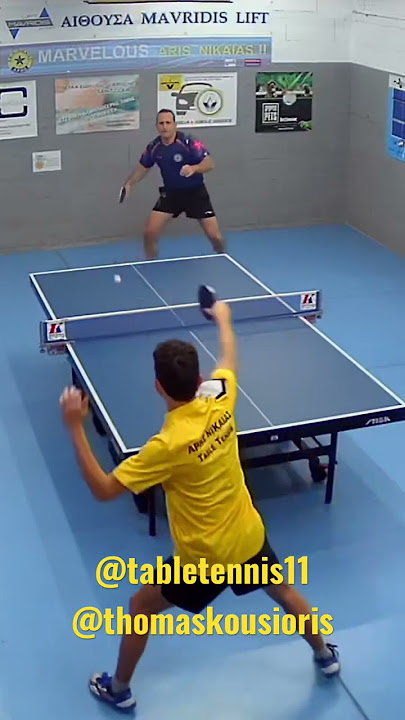 KOUS in action using DHS equipment @gre78 @Tabletennis11 @wttglobal