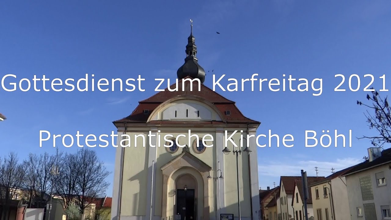Gottesdienst zum Karfreitag - YouTube