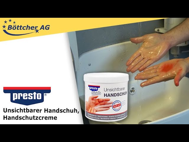 presto Unsichtbarer Handschuh, Handschutzcreme