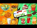 طعام صحي أم غير صحي للأطفال تعرف على الفرق بطريقة ممتعة تعليم الاطفال ألوان Kidsvideo Food 
