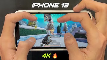 IPHONE 13 HANDCAM IN 2025 🔥/ HDR + Extreme PUBG Gaming Test😍/ NEW IOS 18.5 Livik Gameplay!
