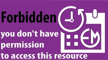 WordPress Forbidden Permission Event Manager Fix