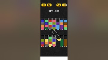 water sort puzzle - level 1851
