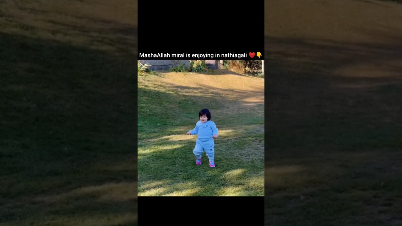 Aiman khan 2nd daughter miral muneeb ❤👇 