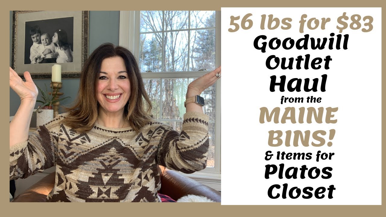 Great Goodwill Outlet Haul from the MAINE BINS!! Gorham, ME YouTube