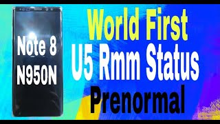 World First N950N U5 RMM KG STATE PRENORMAL FIX & BootLoop  & Root BY Smart Solutions HINDI / URDU