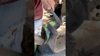 rubber tapping tool #handforget #forgedfromiron #metalwork #craftsmanship #blacksmith