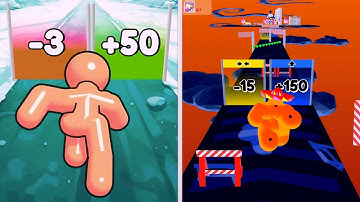 Tall Man Run 🕺vs Reverse gameplay  Colour Run walkthrough , iOS Android New Update  ( part : 1792 )