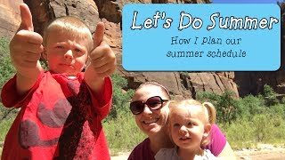 Summer Schedule || Daily & Monthly Planning