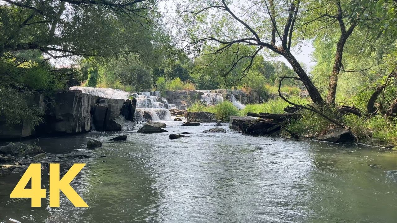 Hidden Paradise: Stunning Waterfall in Pristine Nature - 4K - YouTube